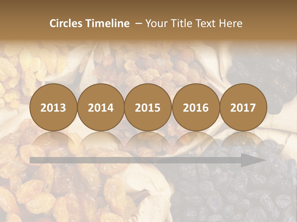 Healthy Golden Raw PowerPoint Template