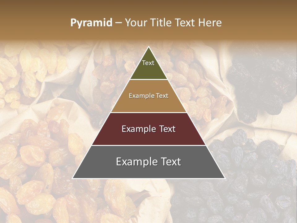 Healthy Golden Raw PowerPoint Template