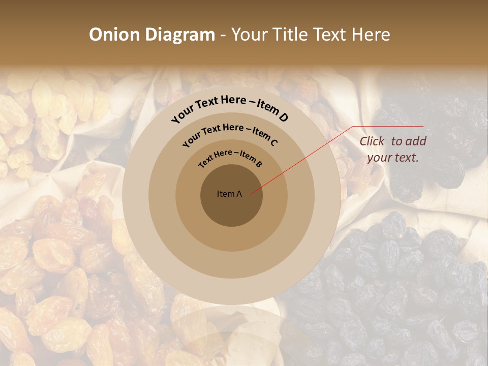 Healthy Golden Raw PowerPoint Template