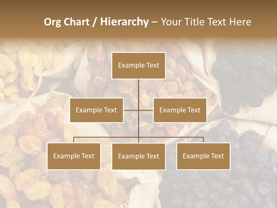 Healthy Golden Raw PowerPoint Template