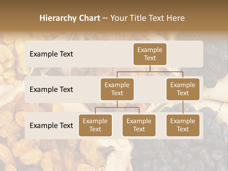 Healthy Golden Raw PowerPoint Template