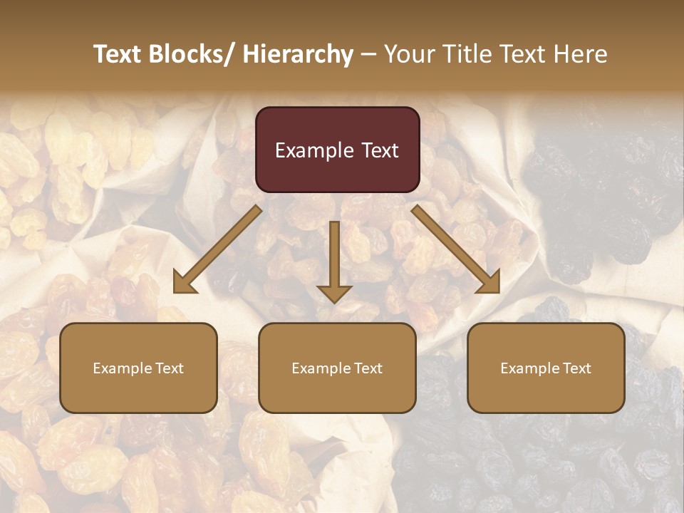Healthy Golden Raw PowerPoint Template