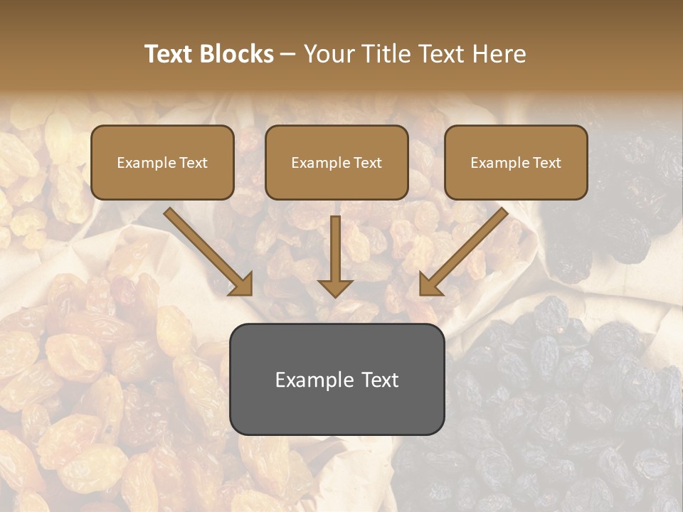 Healthy Golden Raw PowerPoint Template