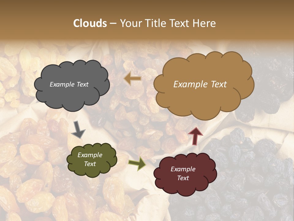 Healthy Golden Raw PowerPoint Template