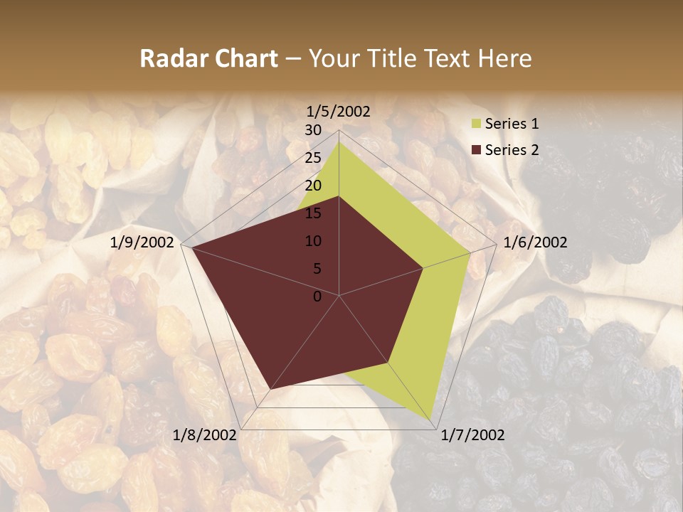 Healthy Golden Raw PowerPoint Template