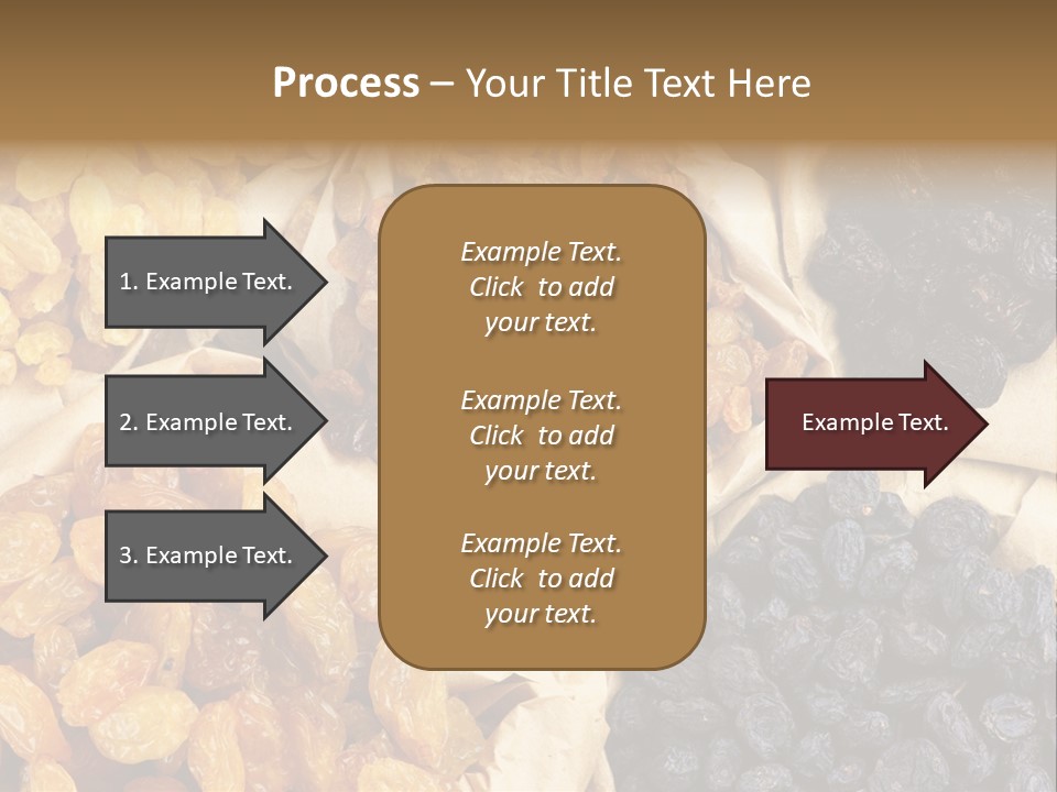 Healthy Golden Raw PowerPoint Template