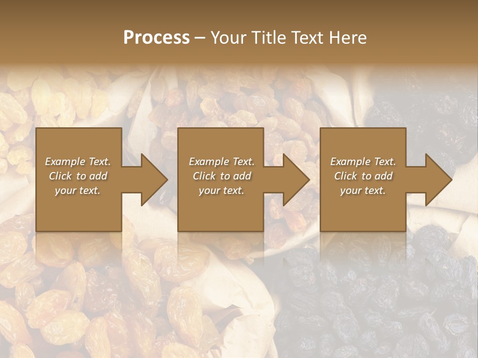 Healthy Golden Raw PowerPoint Template