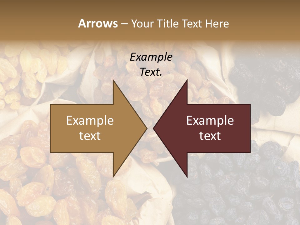 Healthy Golden Raw PowerPoint Template
