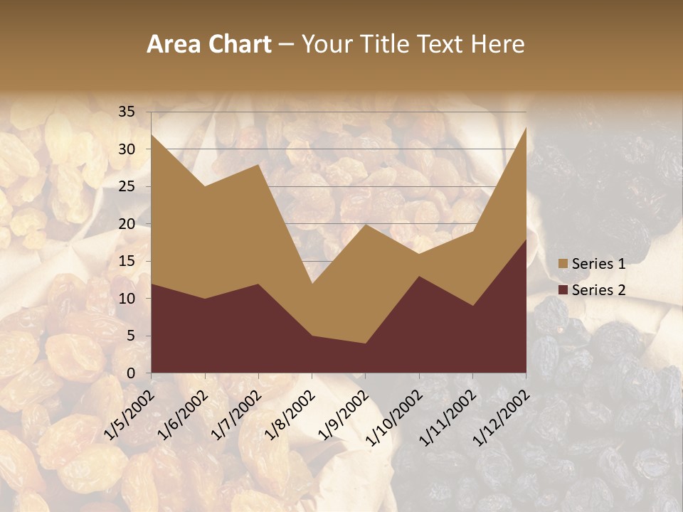 Healthy Golden Raw PowerPoint Template