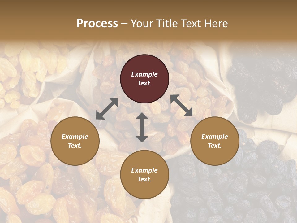 Healthy Golden Raw PowerPoint Template