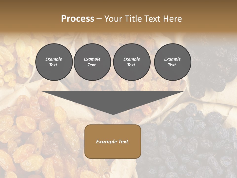 Healthy Golden Raw PowerPoint Template