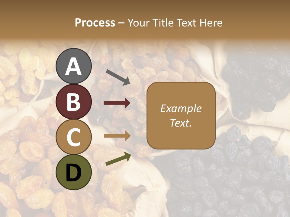 Healthy Golden Raw PowerPoint Template