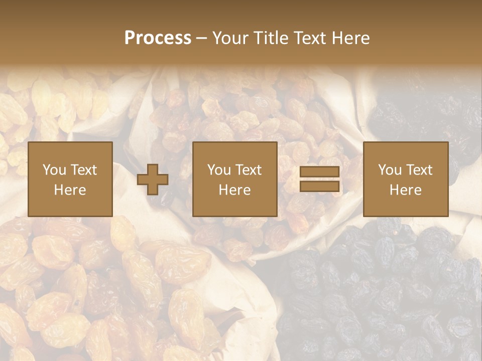 Healthy Golden Raw PowerPoint Template