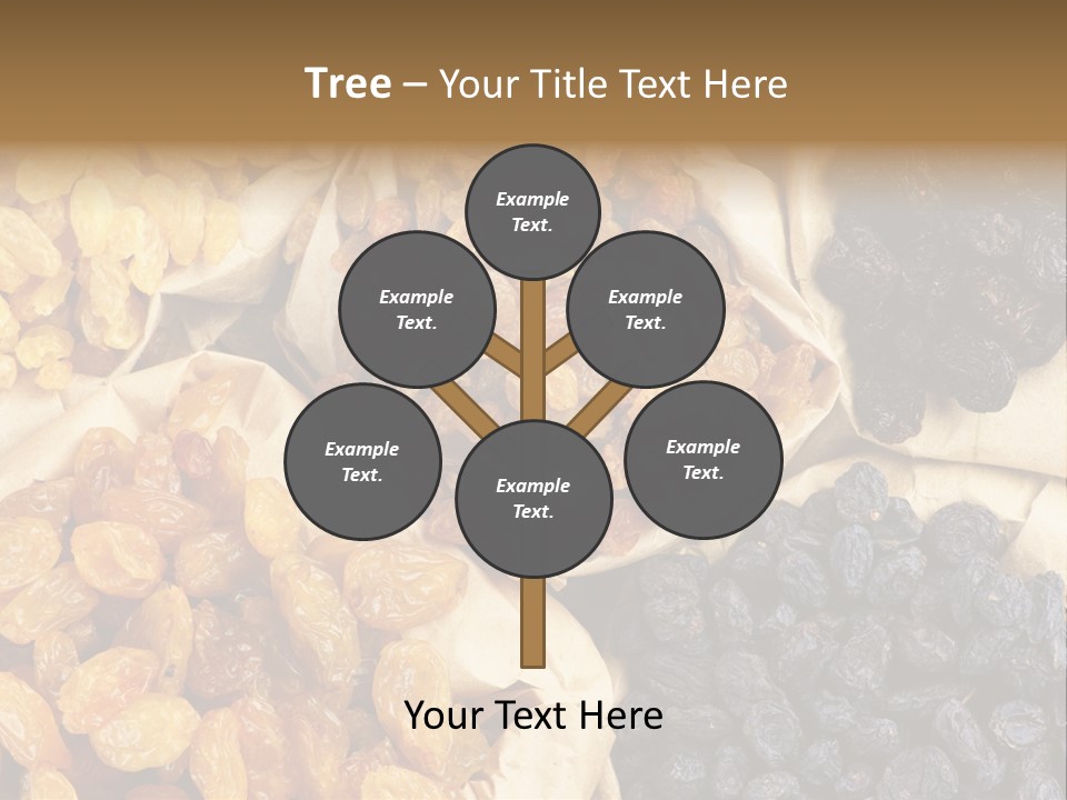 Healthy Golden Raw PowerPoint Template