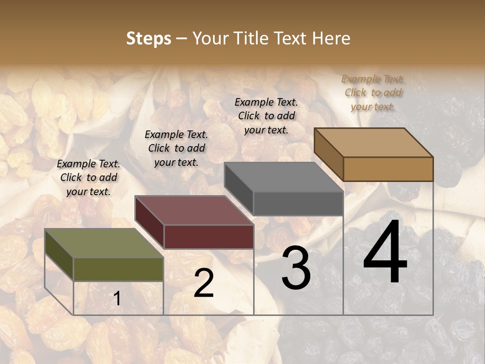 Healthy Golden Raw PowerPoint Template