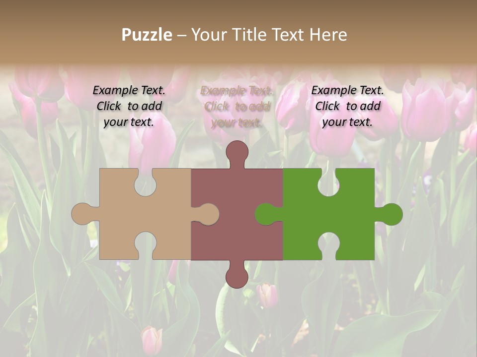 Delicate Spring Foliage PowerPoint Template