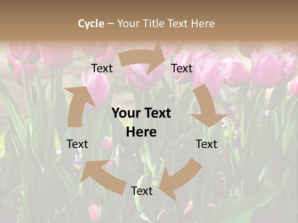 Delicate Spring Foliage PowerPoint Template