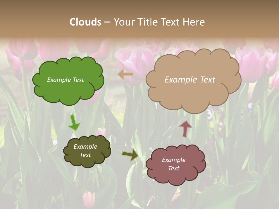 Delicate Spring Foliage PowerPoint Template