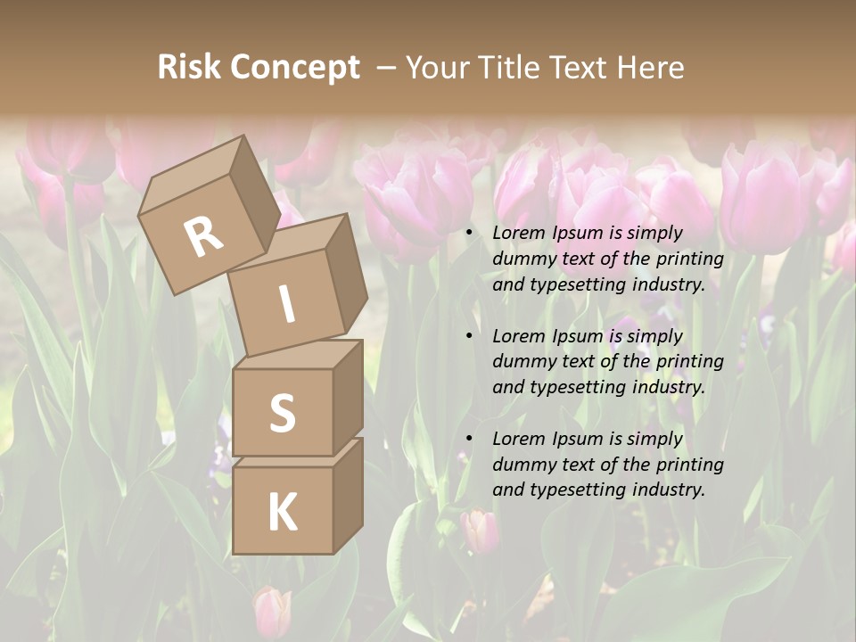 Delicate Spring Foliage PowerPoint Template