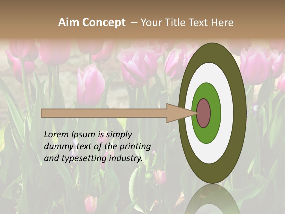 Delicate Spring Foliage PowerPoint Template