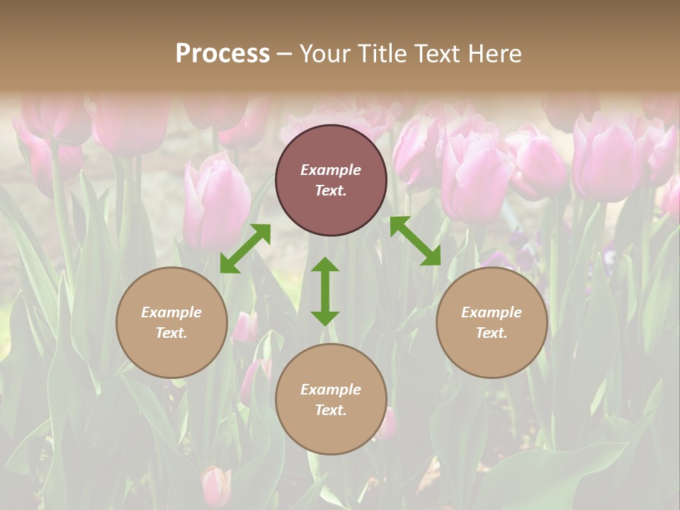 Delicate Spring Foliage PowerPoint Template