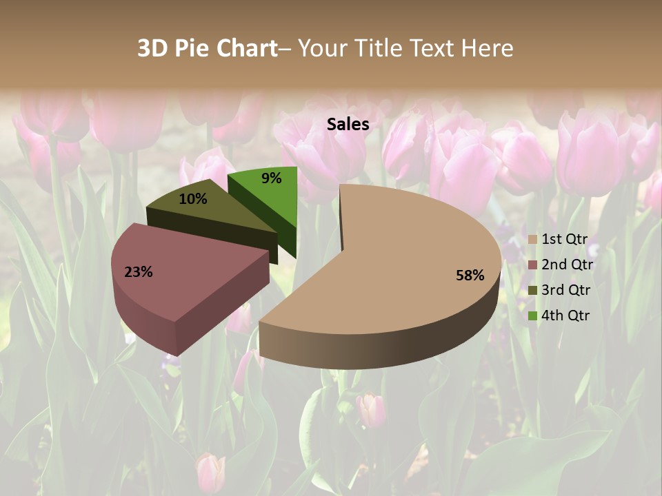 Delicate Spring Foliage PowerPoint Template