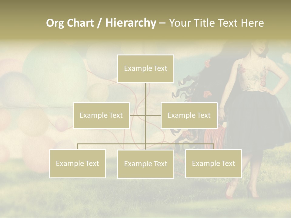 Glamour Paper Postcard PowerPoint Template