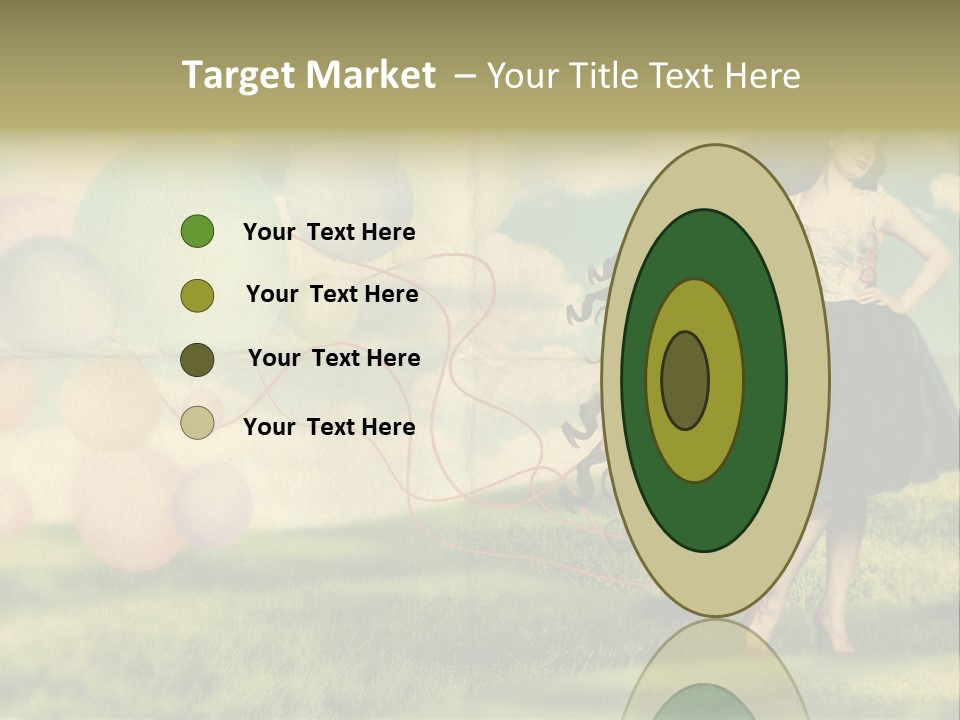 Glamour Paper Postcard PowerPoint Template