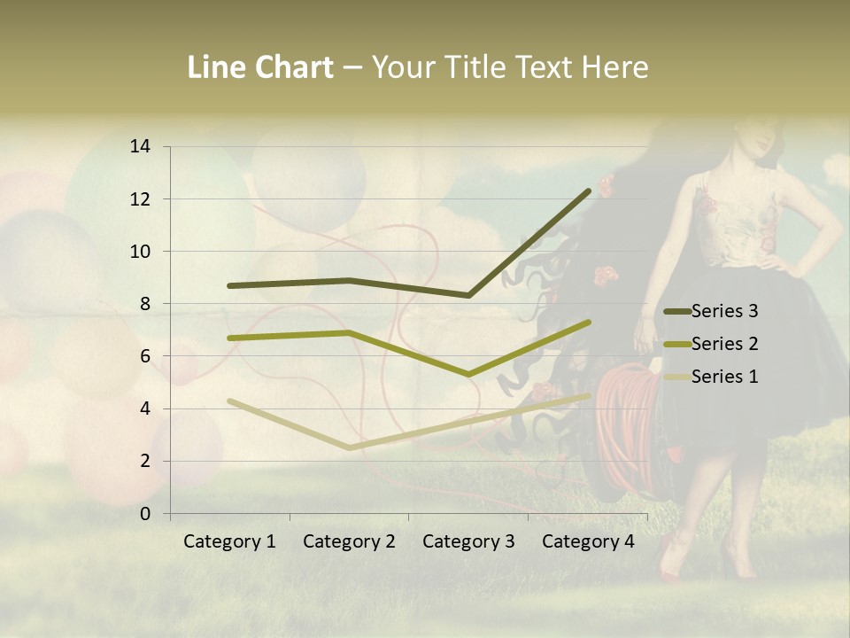 Glamour Paper Postcard PowerPoint Template