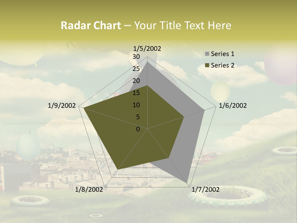 Pin Concept Colour PowerPoint Template