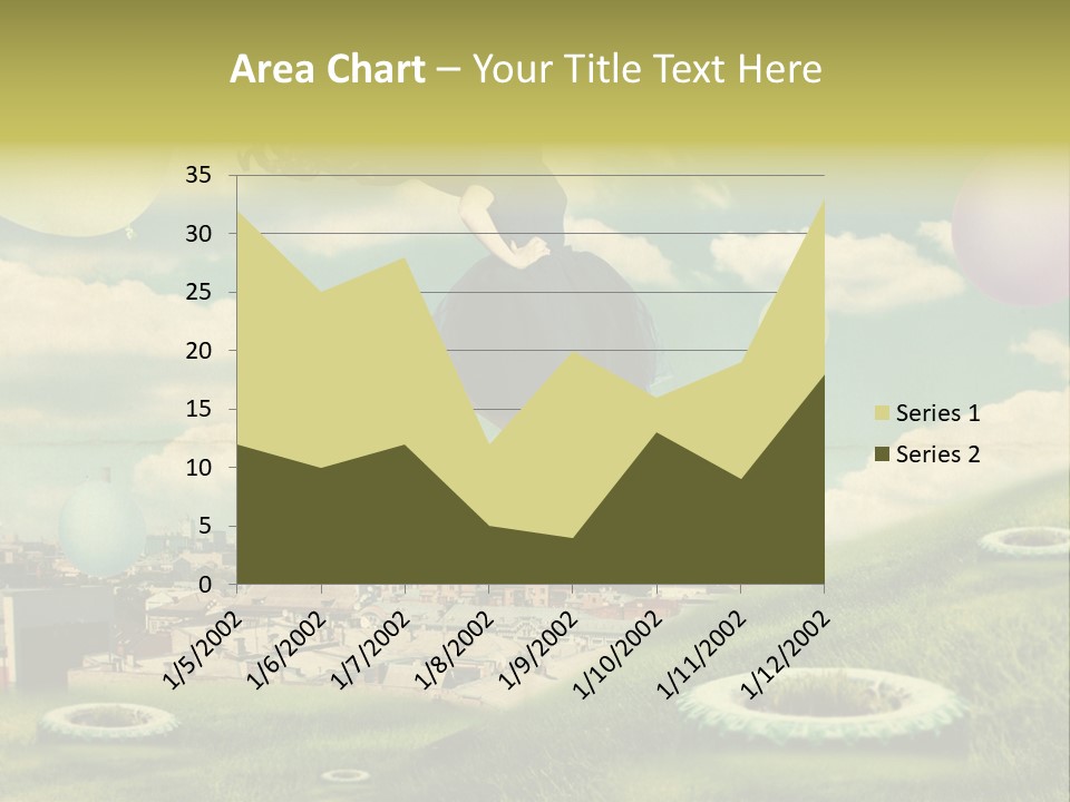 Pin Concept Colour PowerPoint Template