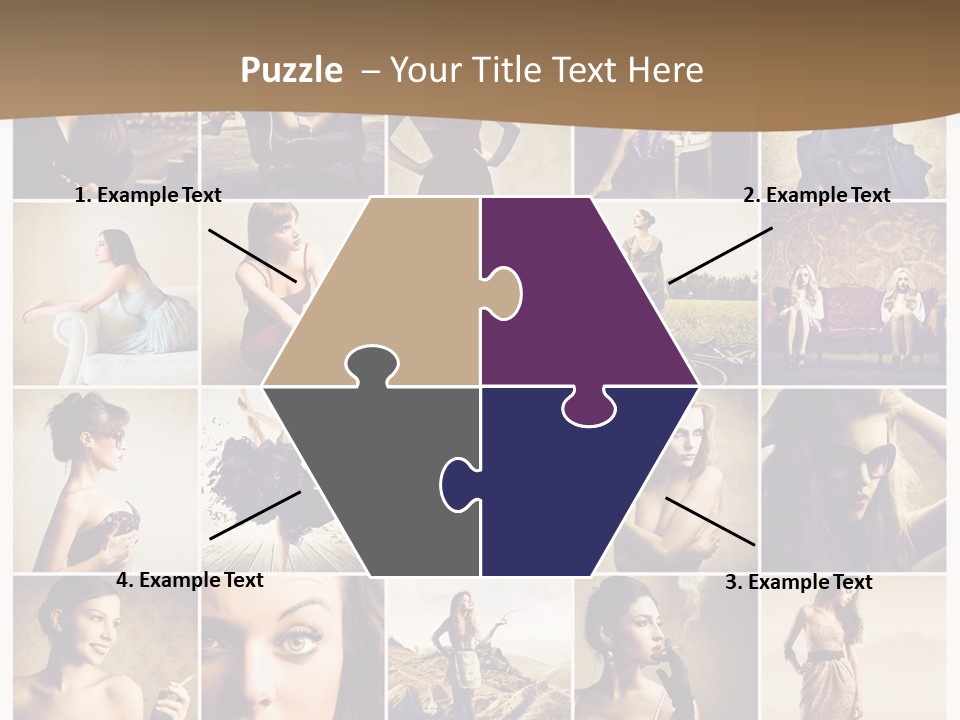 Natural Gas Suit Military PowerPoint Template