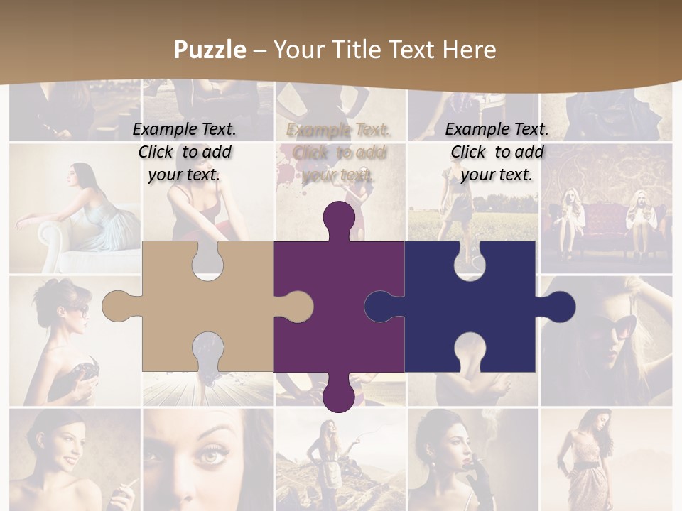 Natural Gas Suit Military PowerPoint Template