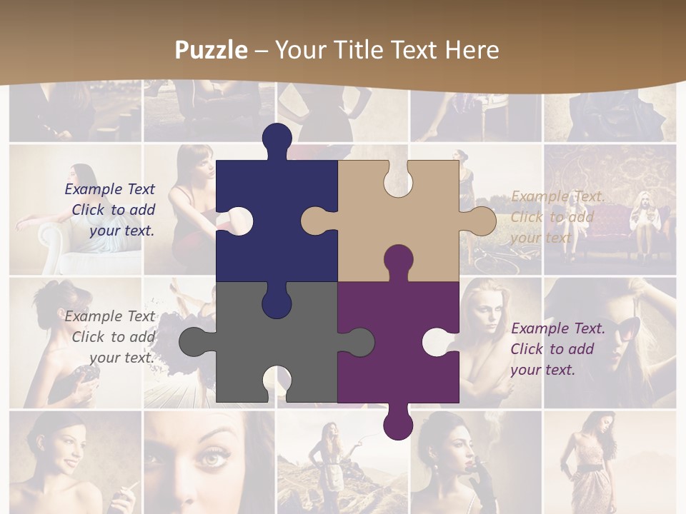 Natural Gas Suit Military PowerPoint Template