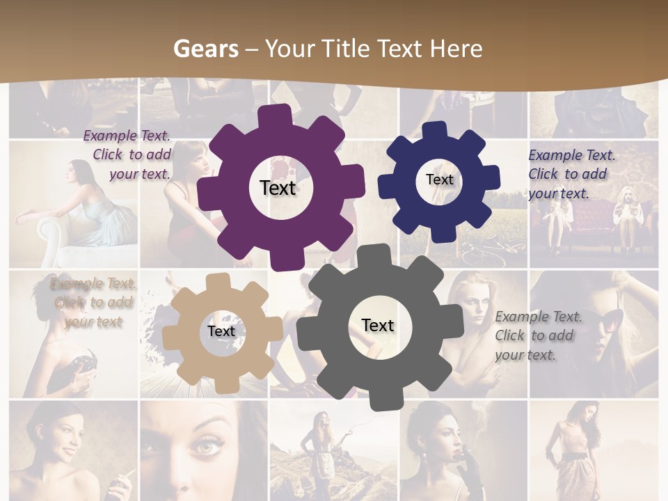 Natural Gas Suit Military PowerPoint Template