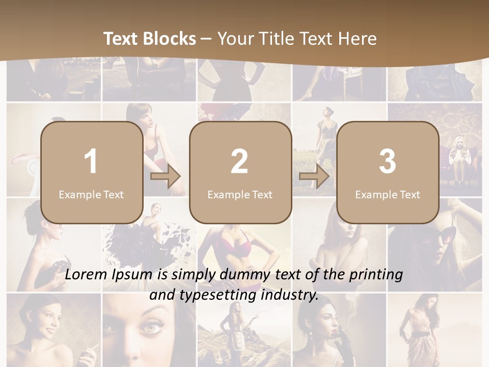 Natural Gas Suit Military PowerPoint Template