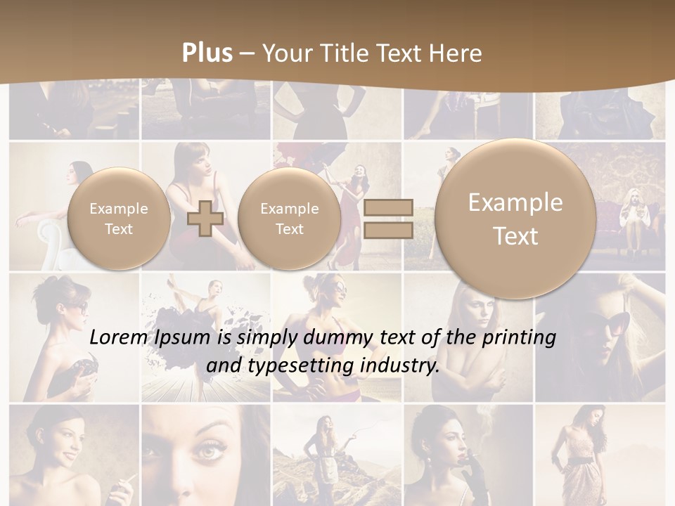 Natural Gas Suit Military PowerPoint Template