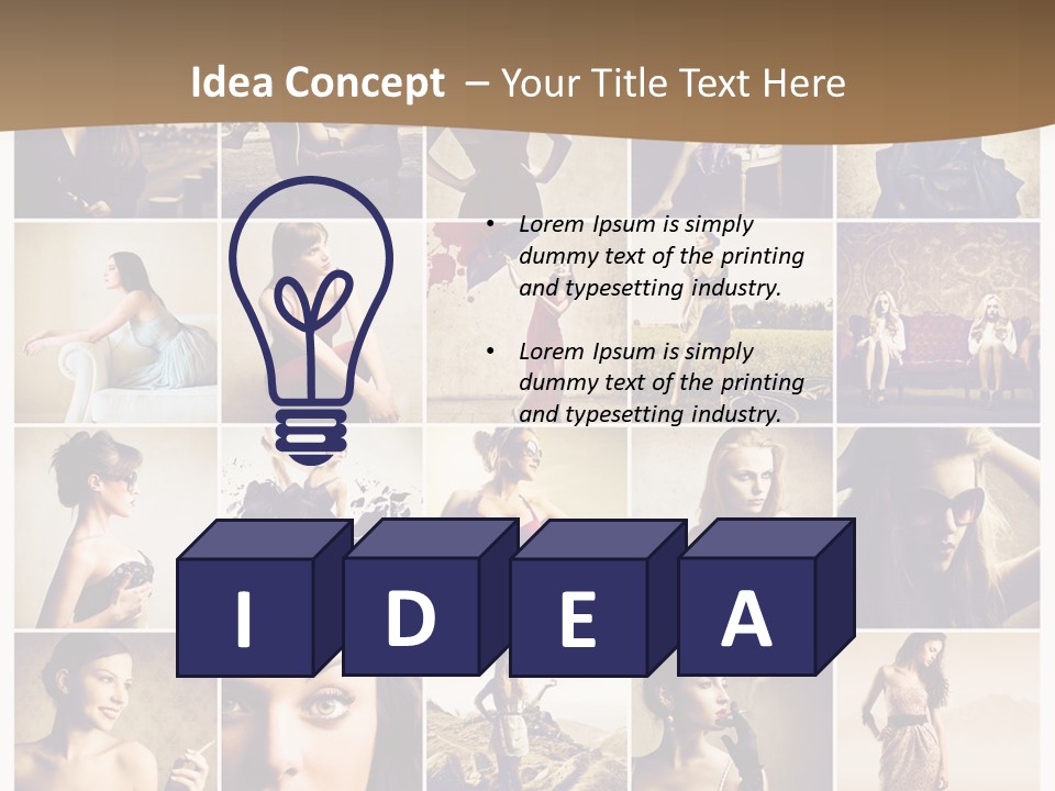 Natural Gas Suit Military PowerPoint Template