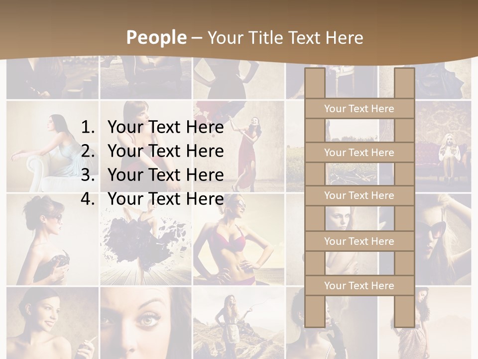 Natural Gas Suit Military PowerPoint Template