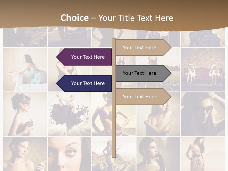 Natural Gas Suit Military PowerPoint Template