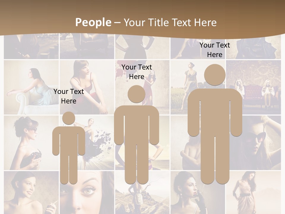 Natural Gas Suit Military PowerPoint Template