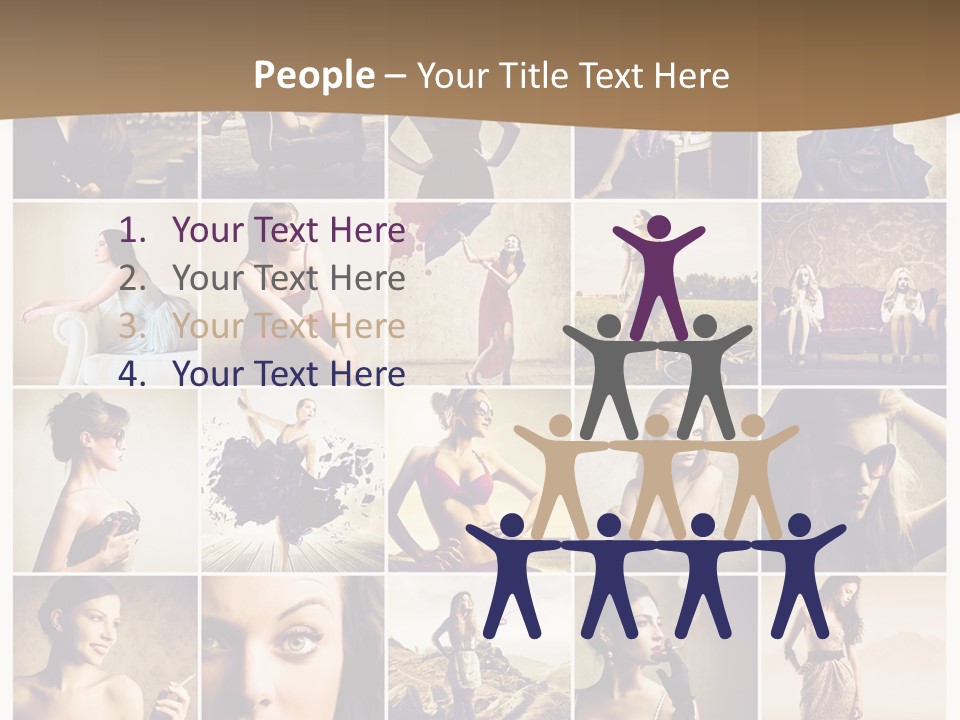 Natural Gas Suit Military PowerPoint Template