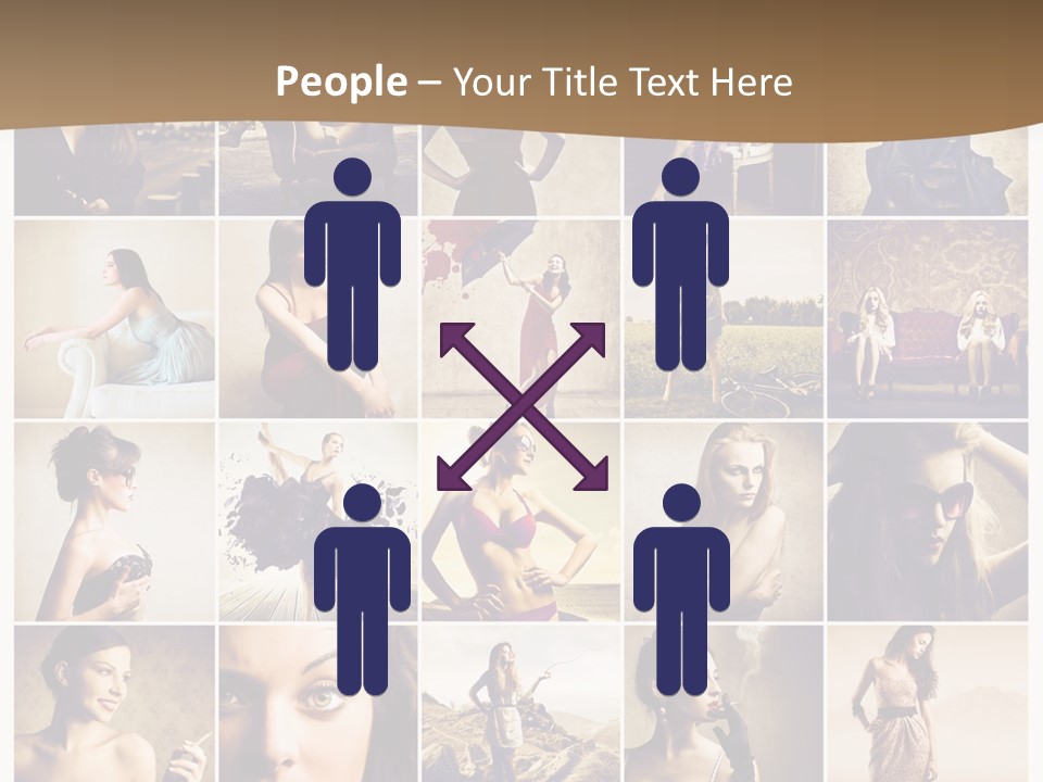 Natural Gas Suit Military PowerPoint Template