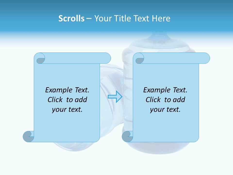 Isolated Two Huge PowerPoint Template