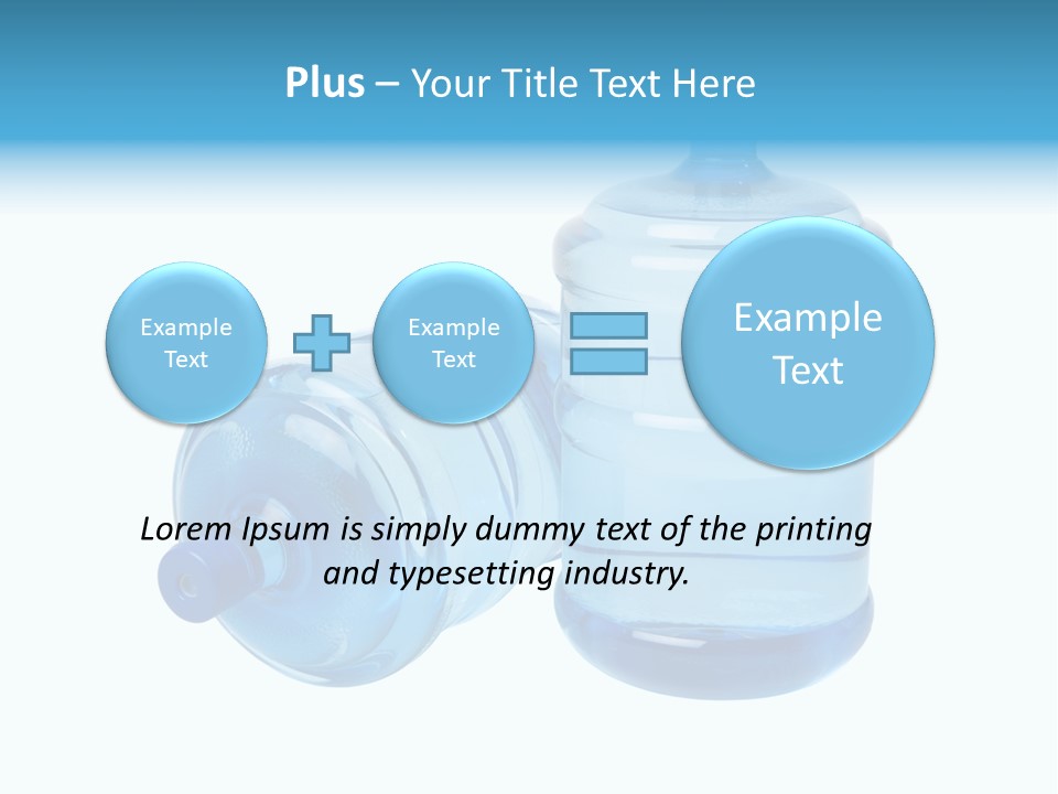 Isolated Two Huge PowerPoint Template