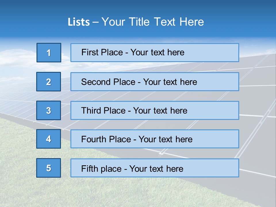 Environment Friendly Natural PowerPoint Template