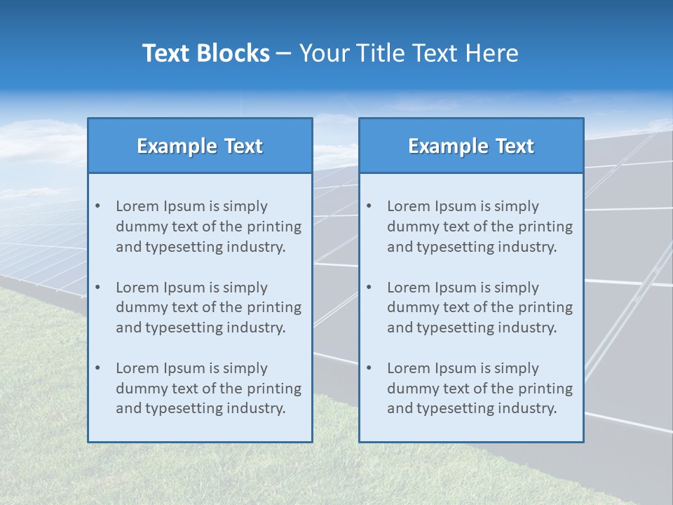 Environment Friendly Natural PowerPoint Template