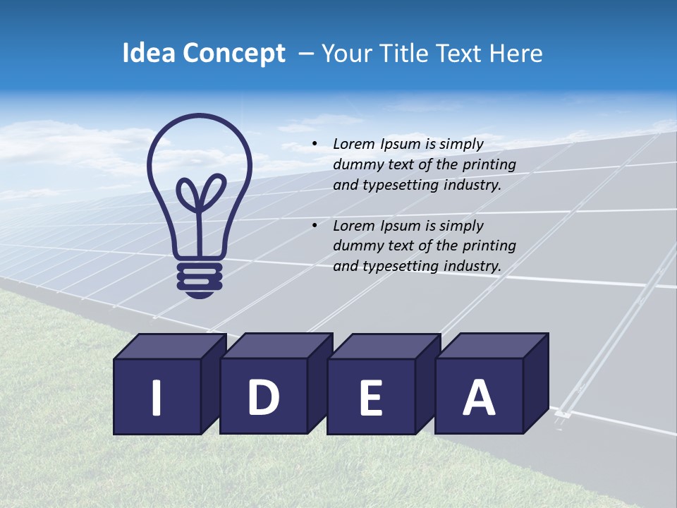 Environment Friendly Natural PowerPoint Template