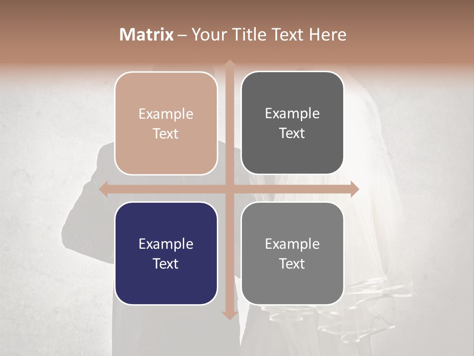 Man Marriage Couple PowerPoint Template