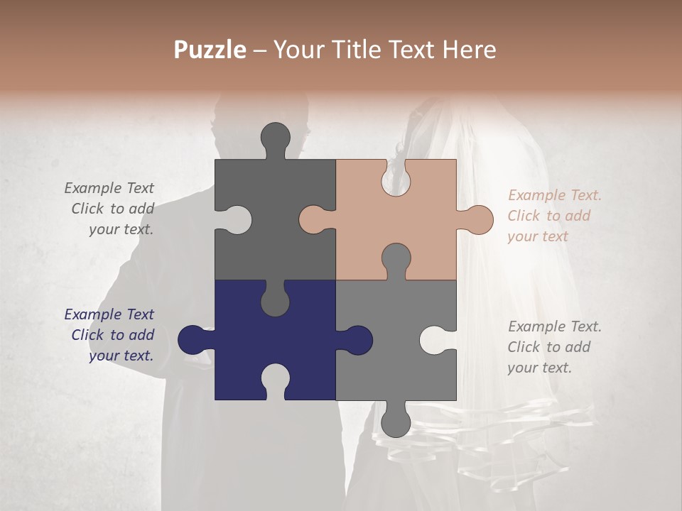 Man Marriage Couple PowerPoint Template